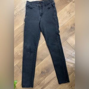 Old navy black rock star jeans